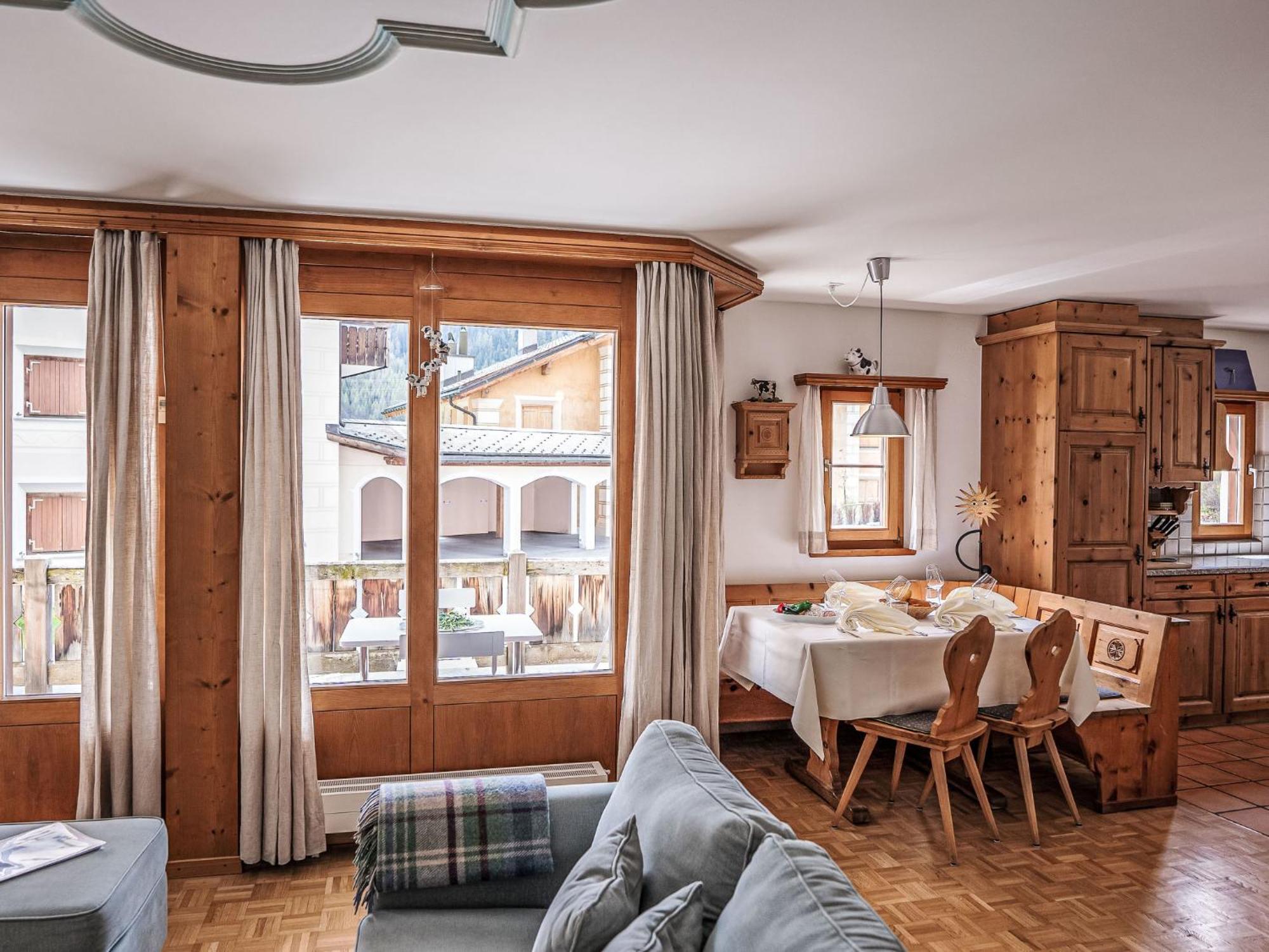 Apartment Chesa Mezzaun By Interhome Zuoz Exteriör bild