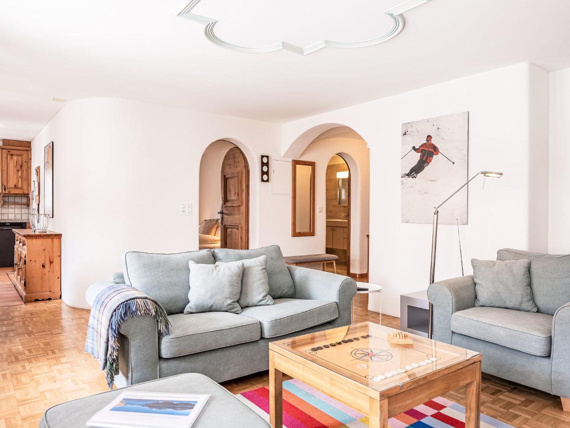 Apartment Chesa Mezzaun By Interhome Zuoz Exteriör bild