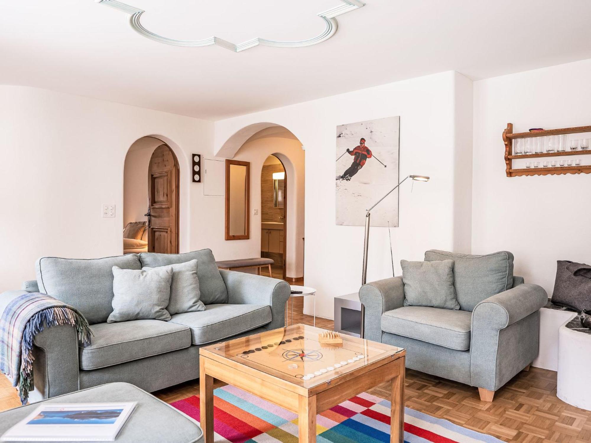 Apartment Chesa Mezzaun By Interhome Zuoz Exteriör bild