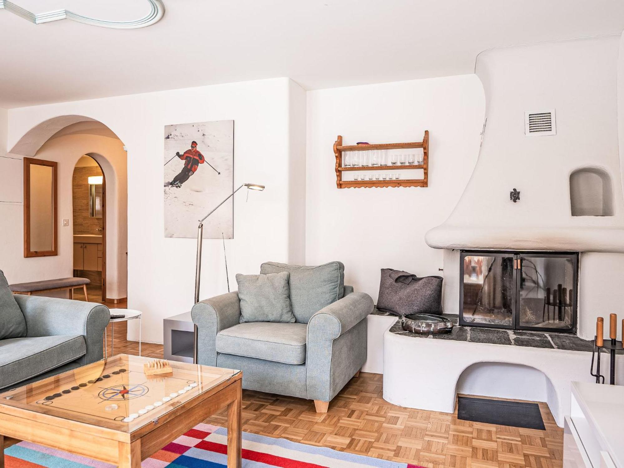 Apartment Chesa Mezzaun By Interhome Zuoz Exteriör bild