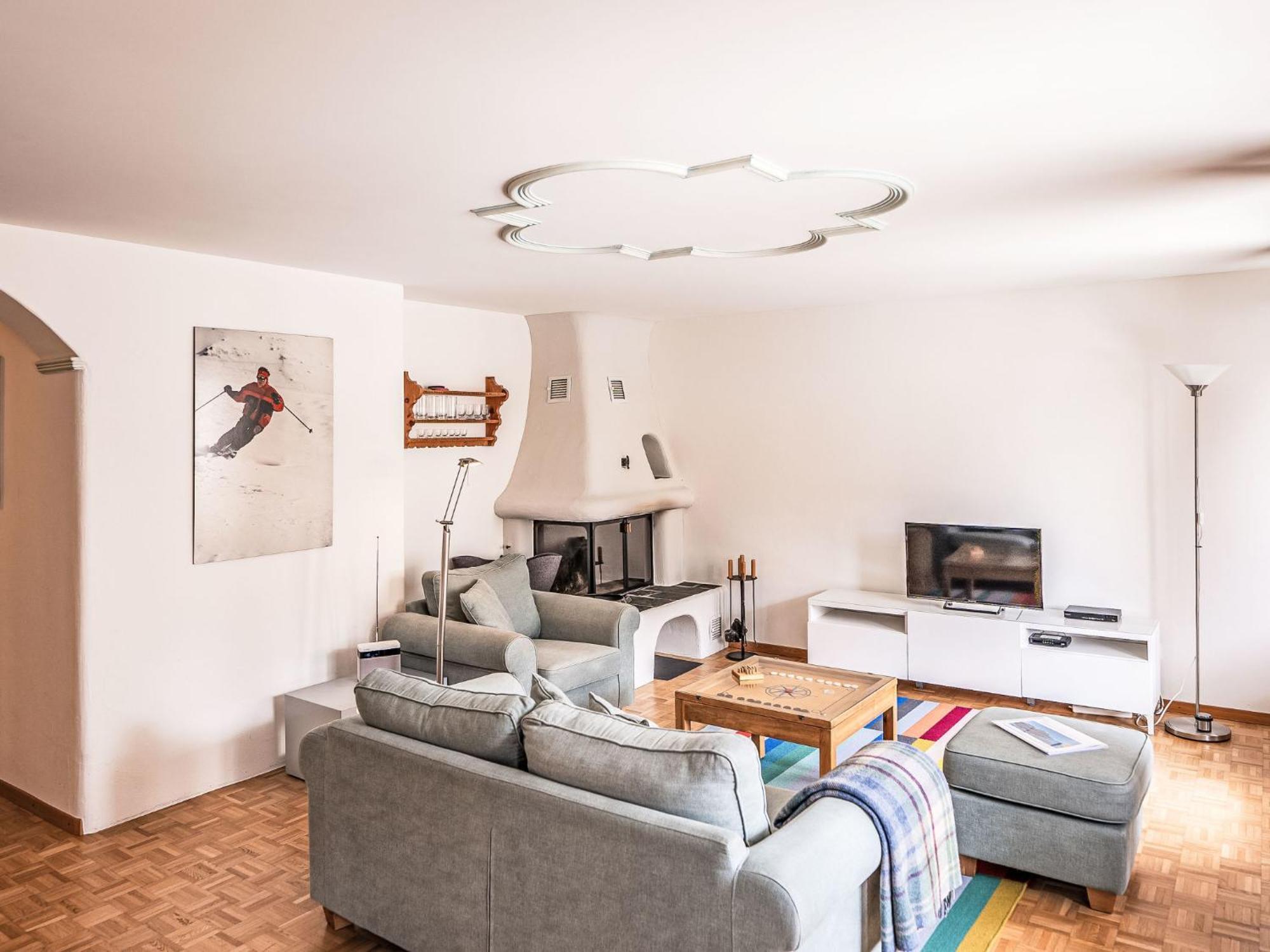 Apartment Chesa Mezzaun By Interhome Zuoz Exteriör bild